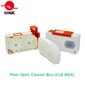 Caja de limpieza de fibra óptica para aplicaciones de bajo coste de limpieza
